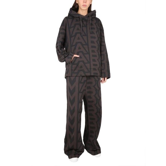 Marc Jacobs Women Monogram Logo Sweatshirt - Picture 2 of 4